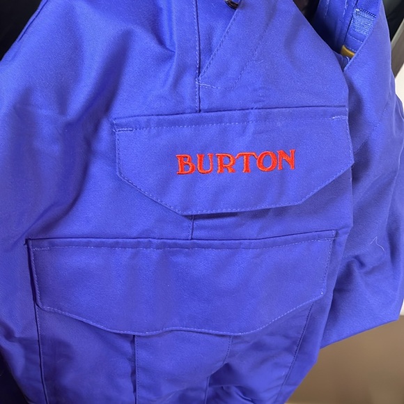 Burton Cargo Shell snowboarding pants men’s XL looser fit • royal blue (purple) - Picture 7 of 16